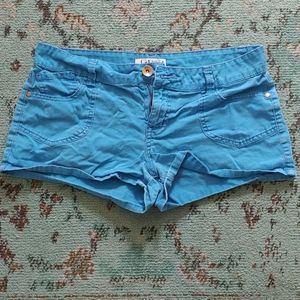Blue shorts